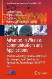Advances in Wireless Communications and Applications : Wireless Technology: Intelligent Network Technologies, Smart Services and Applications, Proceedings of 5th ICWCA 2021 (Smart Innovation, Systems and Technologies)