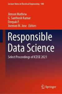 Responsible Data Science : Select Proceedings of ICDSE 2021 (Lecture Notes in Electrical Engineering)