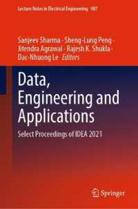 Data, Engineering and Applications : Select Proceedings of IDEA 2021 (Lecture Notes in Electrical Engineering)