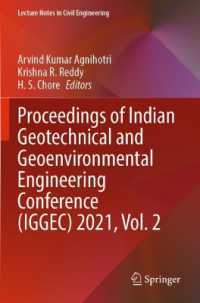 Proceedings of Indian Geotechnical and Geoenvironmental Engineering Conference (IGGEC) 2021, Vol. 2 (Lecture Notes in Civil Engineering)