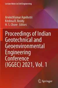 Proceedings of Indian Geotechnical and Geoenvironmental Engineering Conference (IGGEC) 2021, Vol. 1 (Lecture Notes in Civil Engineering)