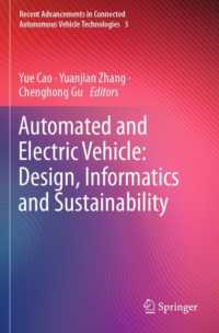 Automated and Electric Vehicle: Design, Informatics and Sustainability (Recent Advancements in Connected Autonomous Vehicle Technologies)