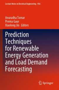 Prediction Techniques for Renewable Energy Generation and Load Demand Forecasting (Lecture Notes in Electrical Engineering)
