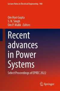 Recent advances in Power Systems : Select Proceedings of EPREC 2022 (Lecture Notes in Electrical Engineering)