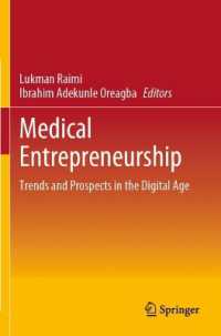 Medical Entrepreneurship : Trends and Prospects in the Digital Age