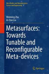 Metasurfaces: Towards Tunable and Reconfigurable Meta-devices (Microfluidics and Nanophotonics: Science and Engineering)