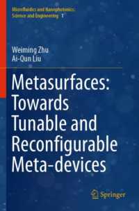 Metasurfaces: Towards Tunable and Reconfigurable Meta-devices (Microfluidics and Nanophotonics: Science and Engineering)