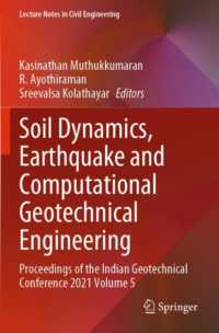 Soil Dynamics, Earthquake and Computational Geotechnical Engineering : Proceedings of the Indian Geotechnical Conference 2021 Volume 5 (Lecture Notes in Civil Engineering)