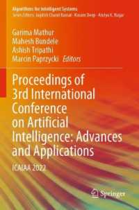 Proceedings of 3rd International Conference on Artificial Intelligence: Advances and Applications : ICAIAA 2022 (Algorithms for Intelligent Systems)