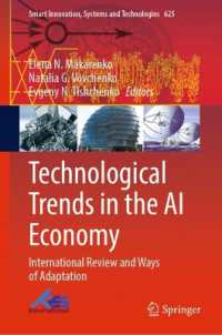 Technological Trends in the AI Economy : International Review and Ways of Adaptation (Smart Innovation, Systems and Technologies)