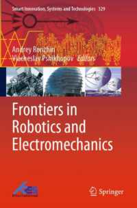 Frontiers in Robotics and Electromechanics (Smart Innovation, Systems and Technologies)