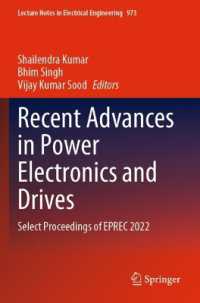 Recent Advances in Power Electronics and Drives : Select Proceedings of EPREC 2022 (Lecture Notes in Electrical Engineering)