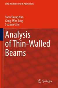 Analysis of Thin-Walled Beams (Solid Mechanics and Its Applications)