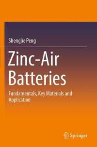 Zinc-Air Batteries : Fundamentals, Key Materials and Application