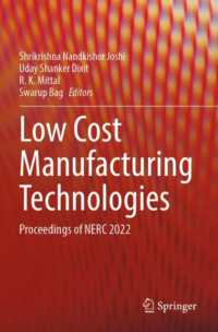 Low Cost Manufacturing Technologies : Proceedings of NERC 2022