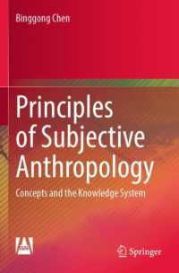 Principles of Subjective Anthropology : Concepts and the Knowledge System