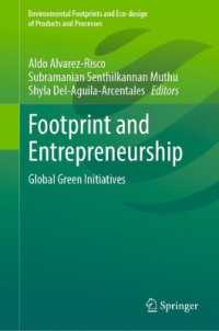 Footprint and Entrepreneurship : Global Green Initiatives (Environmental Footprints and Eco-design of Products and Processes)