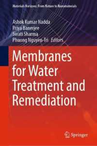 Membranes for Water Treatment and Remediation (Materials Horizons: from Nature to Nanomaterials)