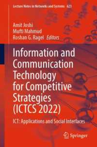 Information and Communication Technology for Competitive Strategies (ICTCS 2022) : ICT: Applications and Social Interfaces (Lecture Notes in Networks and Systems)