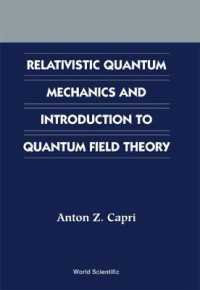 洋書 Relativistic Quantum Mechanics 洋書 Relativistic Quantum Mechanics Relativistic Quantum Mechanics
