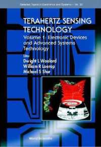 Terahertz Sensing Technology - Vol 1: Electronic Devices and Advanced Systems Technology (Selected Topics in Electronics and Systems)