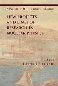 New Projects and Lines of Research in Nuclear Physics, Proceedings of the International Symposium