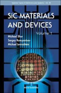 Sic Materials and Devices - Volume 1 (Selected Topics in Electronics and Systems)