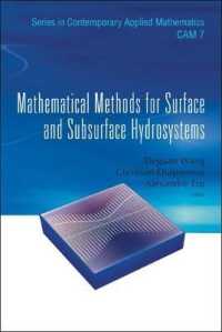 Mathematical Methods for Surface and Subsurface Hydrosystems (Series in Contemporary Applied Mathematics)