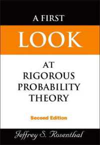 確率論の初歩（第２版）<br>First Look at Rigorous Probability Theory, a (2nd Edition) （2ND）
