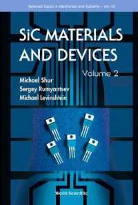 Sic Materials and Devices - Volume 2 (Selected Topics in Electronics and Systems)