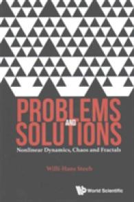 非線形力学・カオス・フラクタル問題集（テキスト）<br>Problems and Solutions: Nonlinear Dynamics, Chaos and Fractals