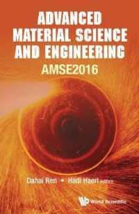 Advanced Material Science and Engineering - Proceedings of the 2016 International Conference (Amse2016)