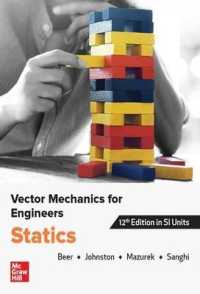 Vector Mechanics for Engineers: Statics, Si -- Paperback / softback （12 ed）