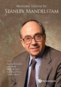 Memorial Volume for Stanley Mandelstam