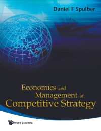 Economics and Management of Competitive Strategy