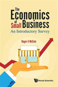 中小企業の経済学：入門<br>Economics of Small Business, The: an Introductory Survey