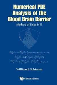 Numerical Pde Analysis of the Blood Brain Barrier: Method of Lines in R