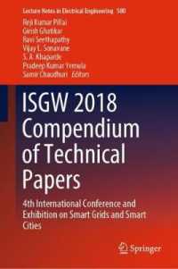 ISGW 2018 Compendium of Technical Papers : 4th International Conference and Exhibition on Smart Grids and Smart Cities (Lecture Notes in Electrical Engineering)