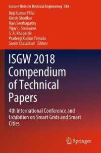 ISGW 2018 Compendium of Technical Papers : 4th International Conference and Exhibition on Smart Grids and Smart Cities (Lecture Notes in Electrical Engineering)