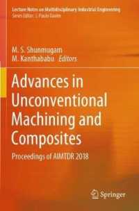 Advances in Unconventional Machining and Composites : Proceedings of AIMTDR 2018 (Lecture Notes on Multidisciplinary Industrial Engineering)