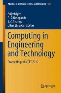 Computing in Engineering and Technology : Proceedings of ICCET 2019 (Advances in Intelligent Systems and Computing)