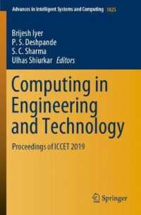 Computing in Engineering and Technology : Proceedings of ICCET 2019 (Advances in Intelligent Systems and Computing)