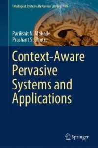 Context-Aware Pervasive Systems and Applications (Intelligent Systems Reference Library)