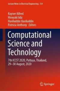 Computational Science and Technology : 7th ICCST 2020, Pattaya, Thailand, 29-30 August, 2020 (Lecture Notes in Electrical Engineering)