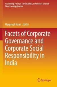 Facets of Corporate Governance and Corporate Social Responsibility in India (Accounting, Finance, Sustainability, Governance & Fraud: Theory and Application)