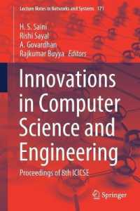 Innovations in Computer Science and Engineering : Proceedings of 8th ICICSE (Lecture Notes in Networks and Systems)