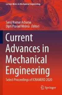 Current Advances in Mechanical Engineering : Select Proceedings of ICRAMERD 2020 (Lecture Notes in Mechanical Engineering)