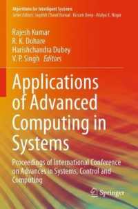 Applications of Advanced Computing in Systems : Proceedings of International Conference on Advances in Systems, Control and Computing (Algorithms for Intelligent Systems)