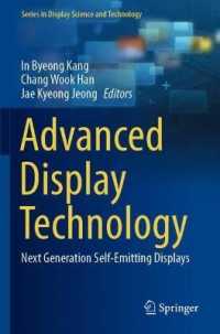 Advanced Display Technology : Next Generation Self-Emitting Displays (Series in Display Science and Technology)
