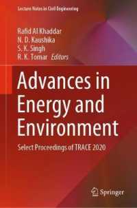 Advances in Energy and Environment : Select Proceedings of TRACE 2020 (Lecture Notes in Civil Engineering)